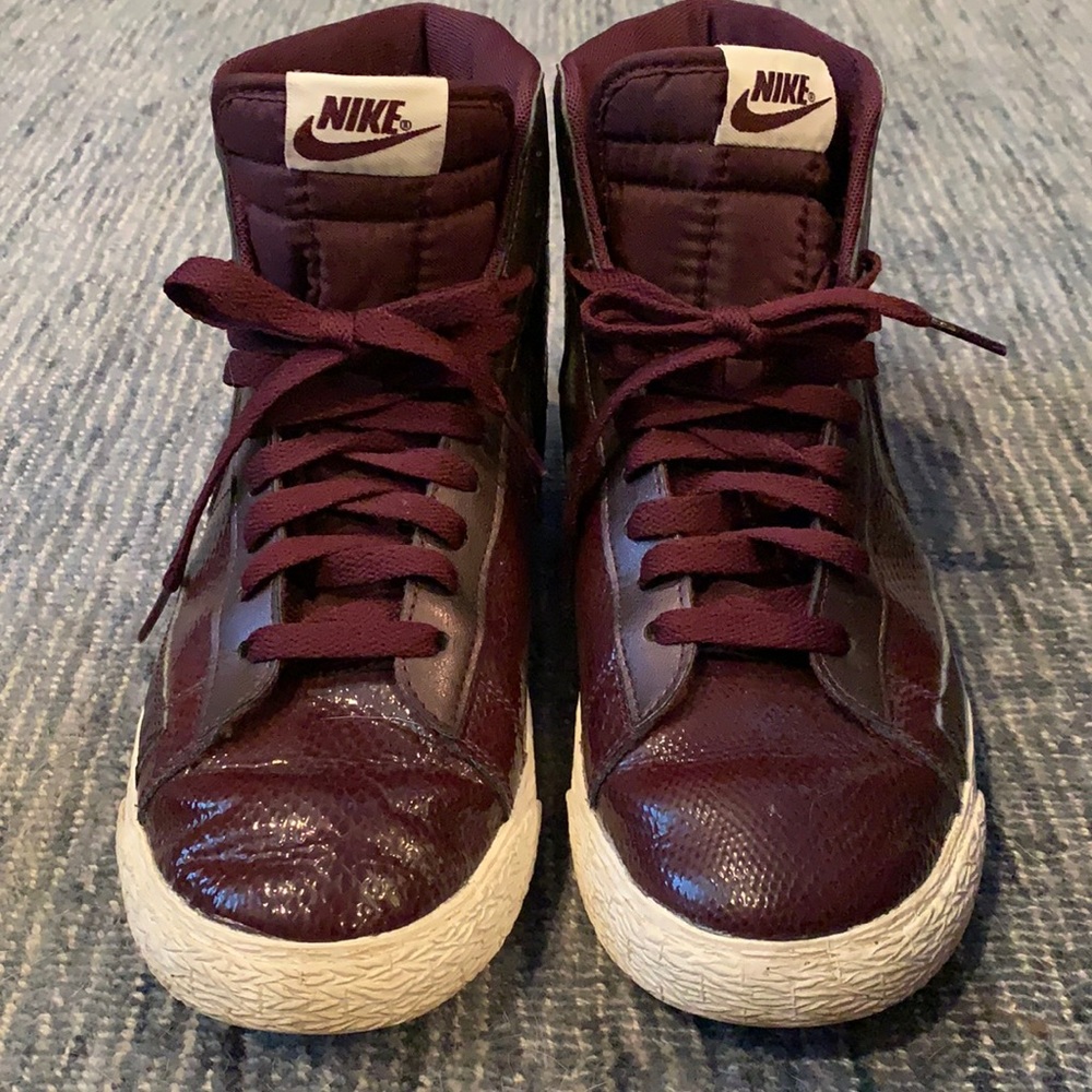 Nike for J.Crew womens hightop sneakers. Size 10